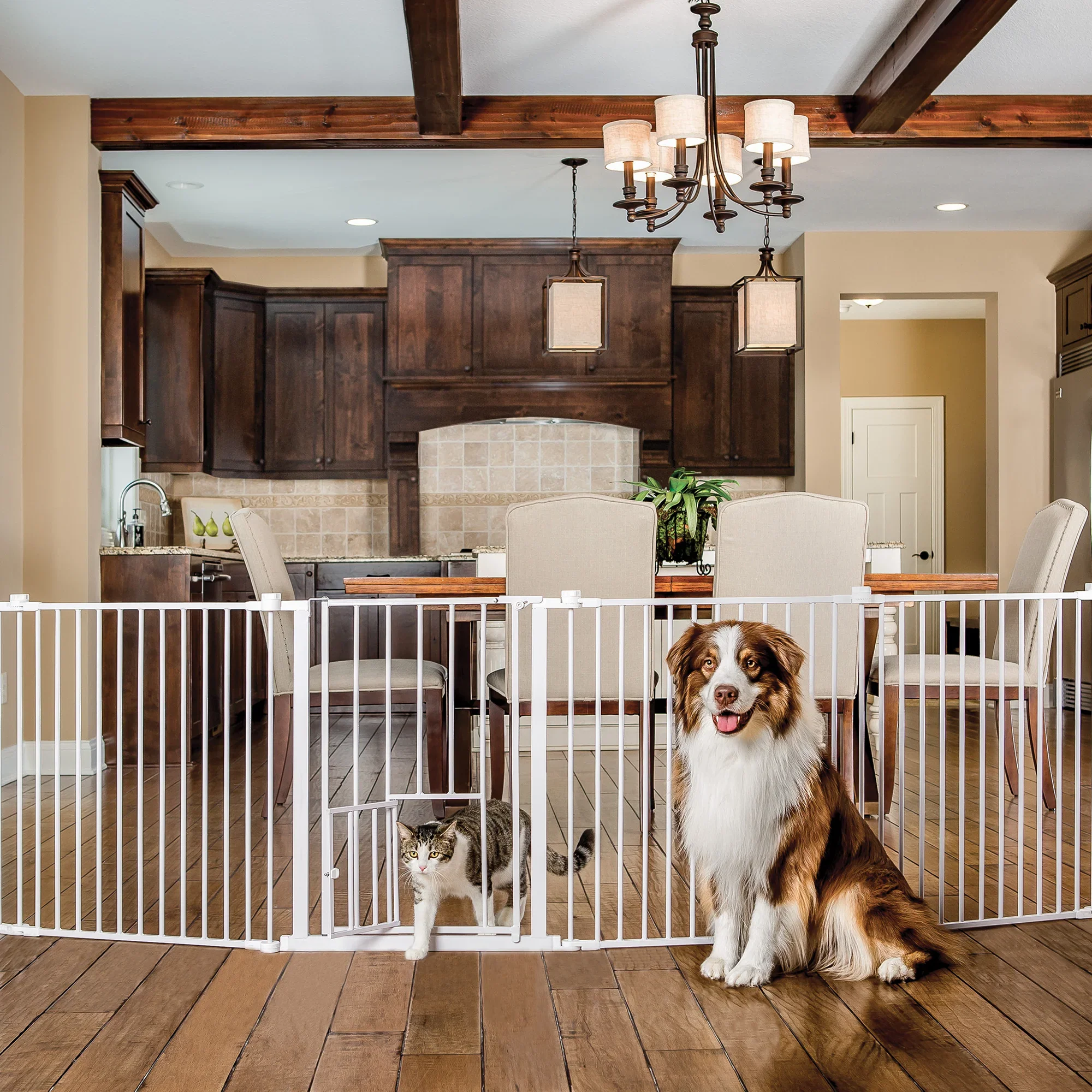 2-in-1 Super Wide Pet Pen & Gate - Image 4