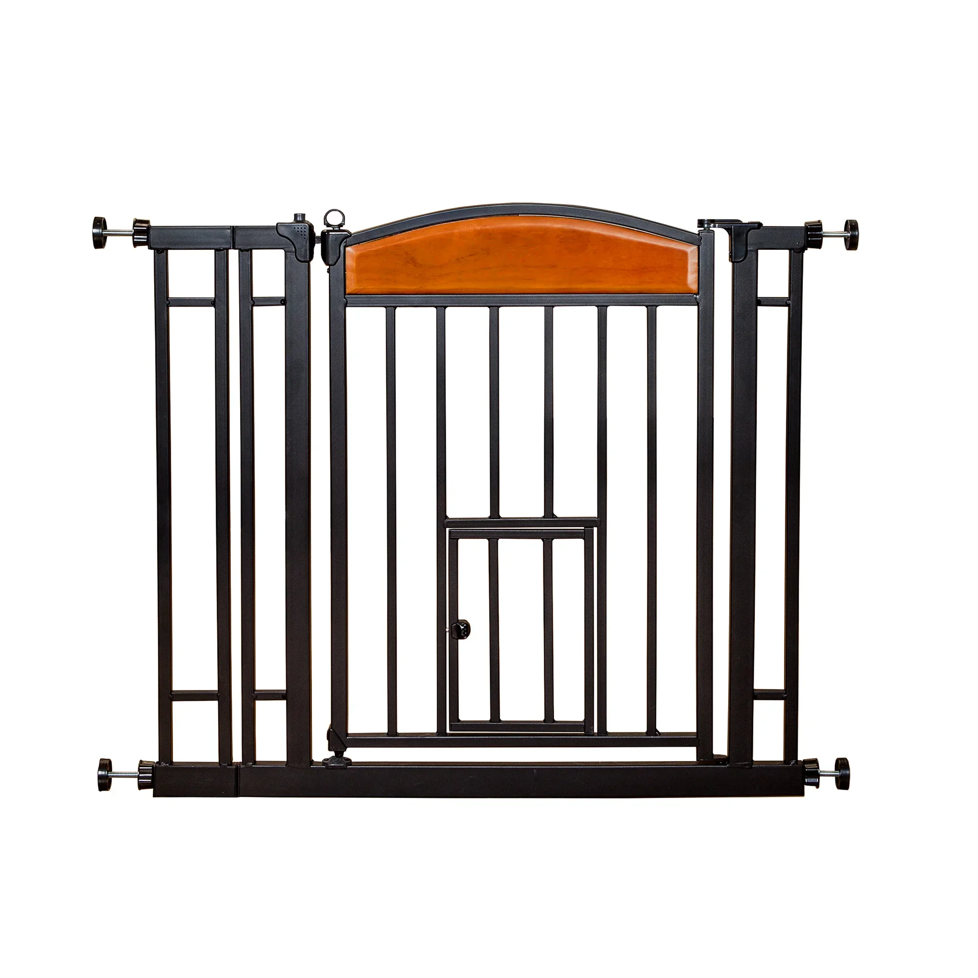 28" Design Paw Easy Close Walk-Thru Pet Gate - Image 5