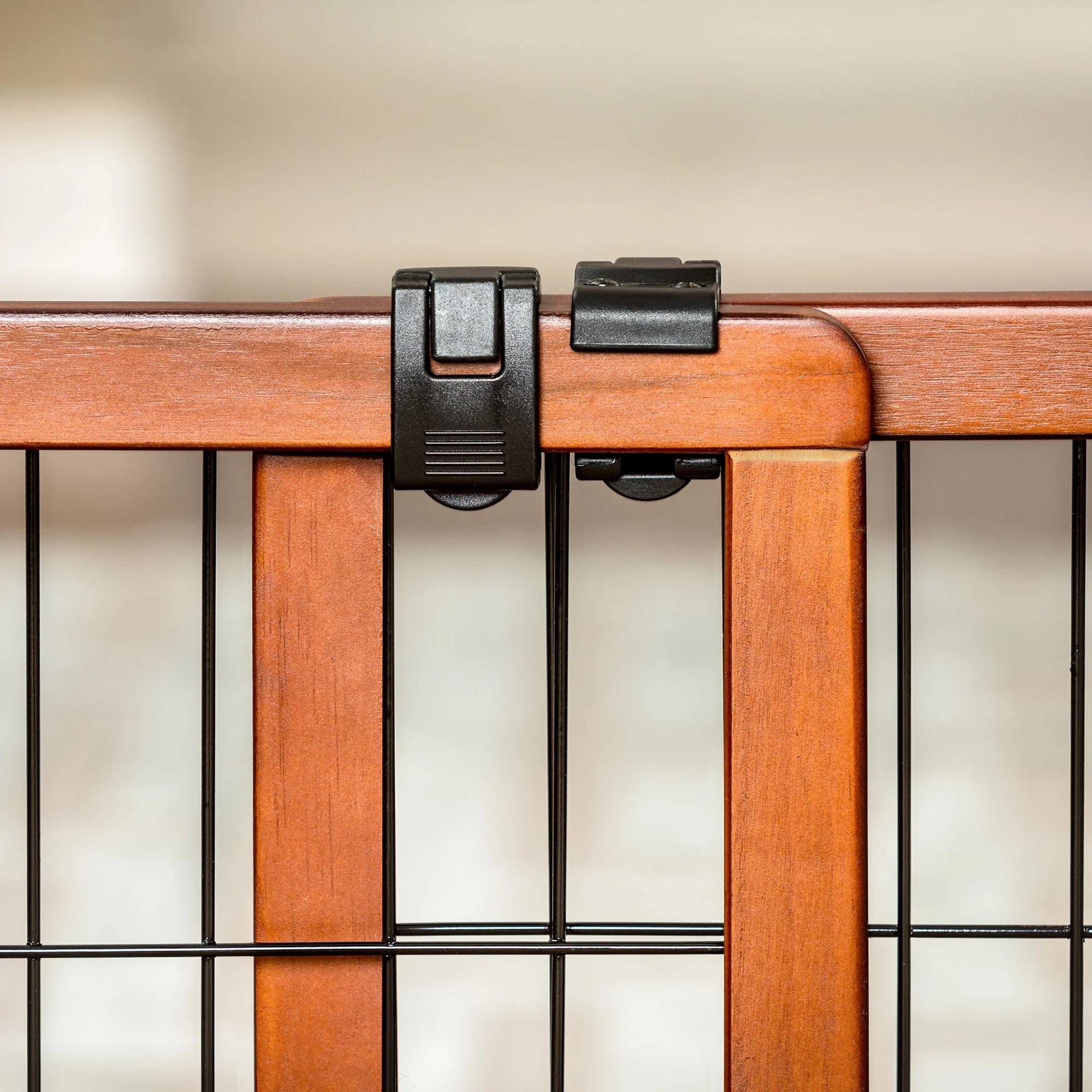 Design Paw Extra Tall Extra Wide Freestanding Pet Gate - Image 6