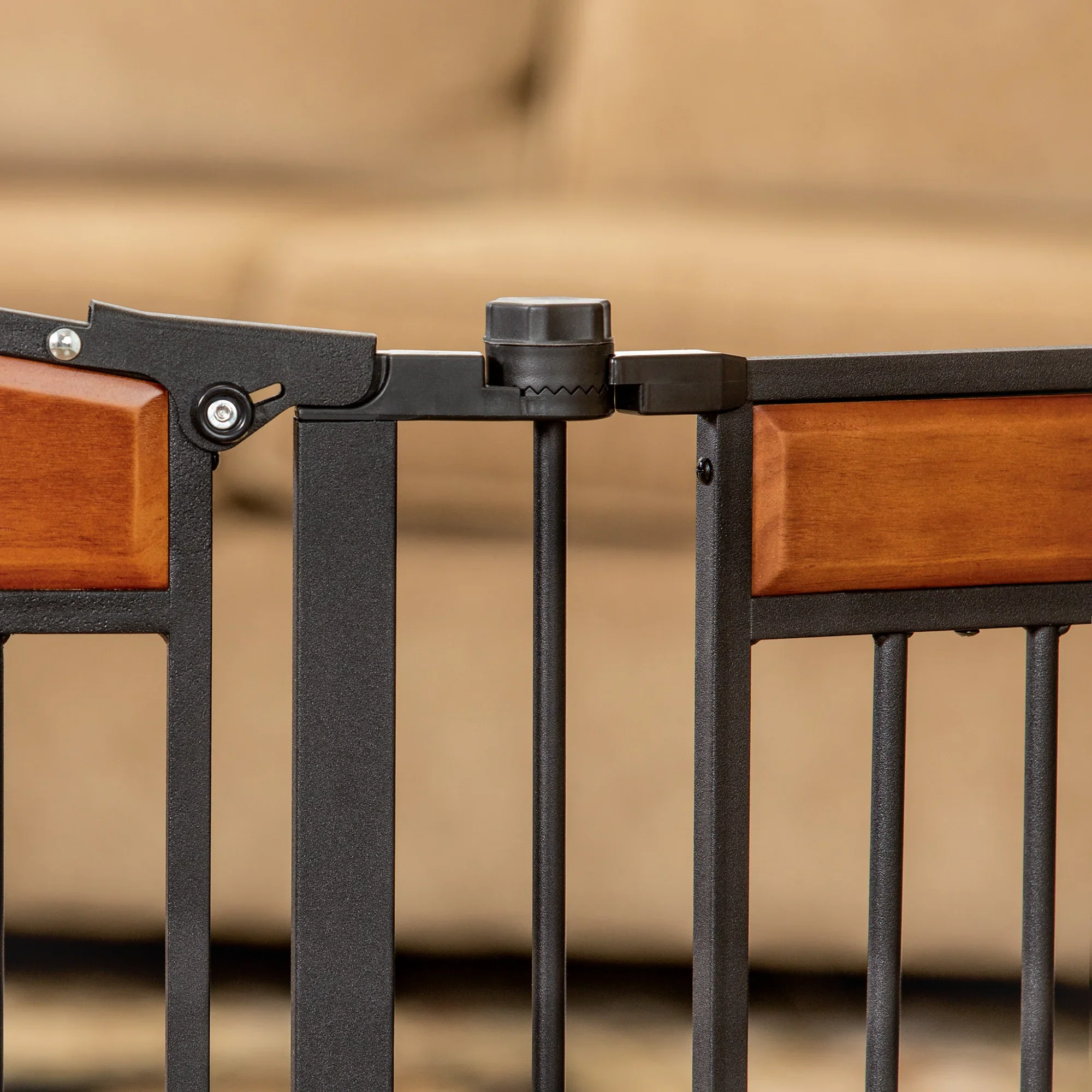 Design Paw Flexi Walk-Thru Pet Gate - Image 7