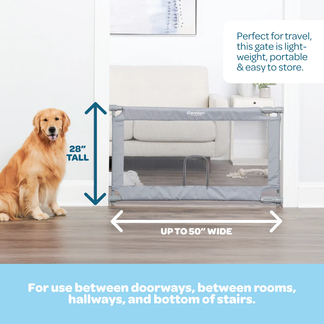 Expandable Mesh Pet Gate - Image 2