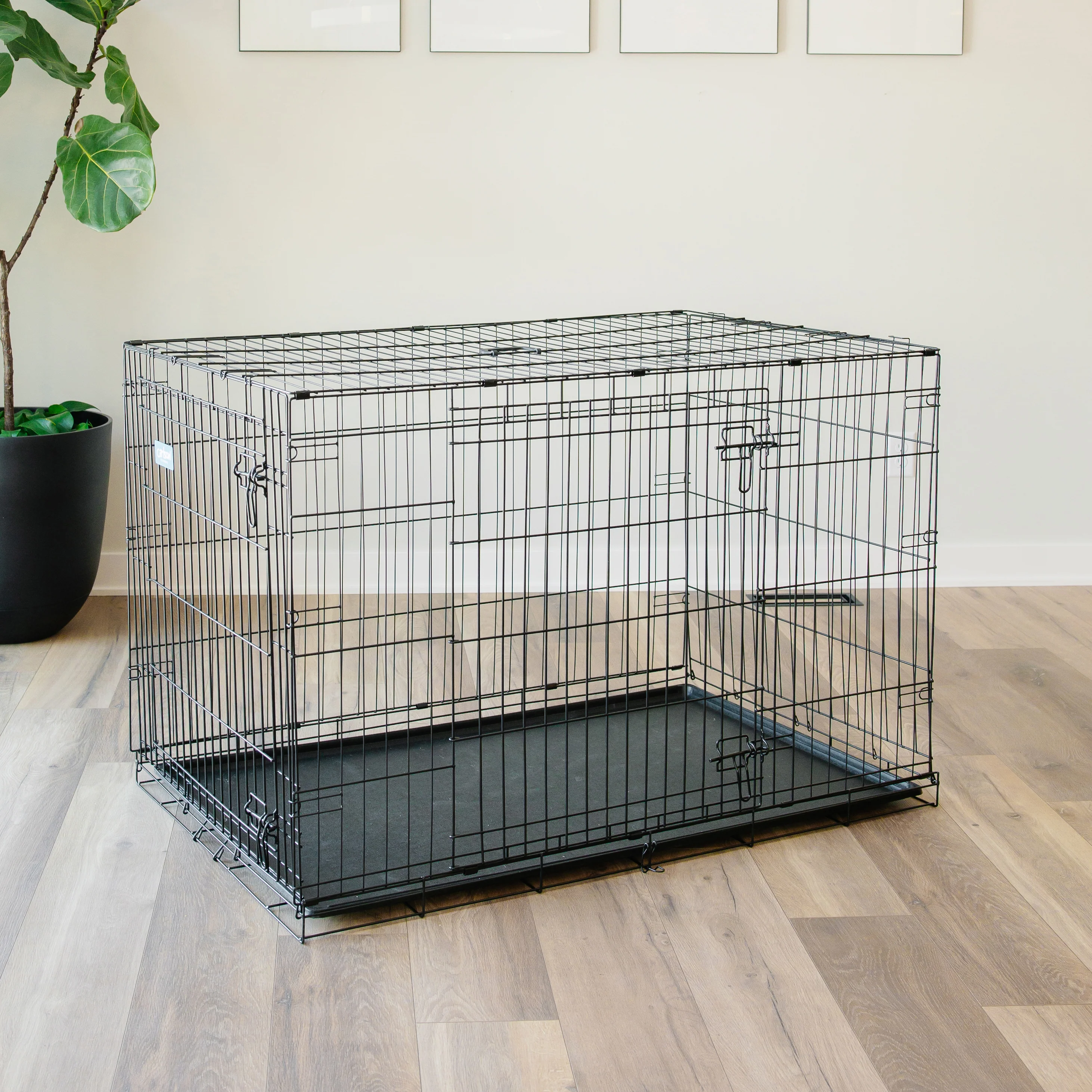 Extra-Large Double-Door Dog Crate - Image 16