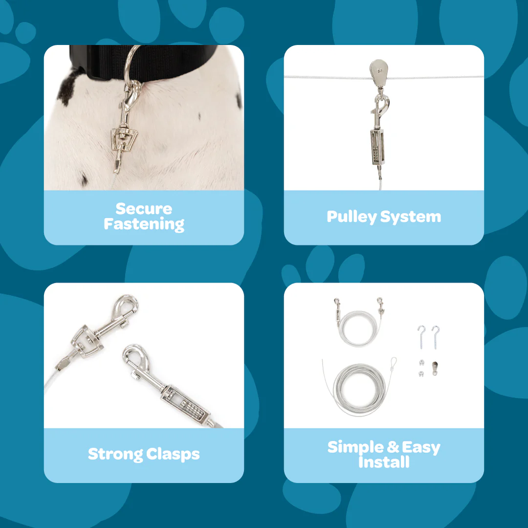 Extra-Large Trolly Cable & Dog Tie-Out - Image 3