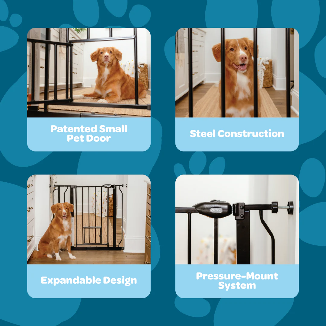 Extra Wide Walk-Thru Pet Gate - Image 3