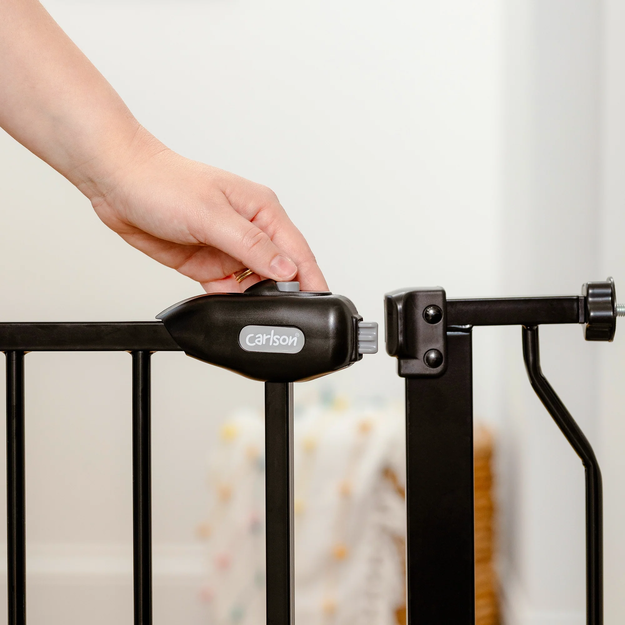 Extra Wide Walk-Thru Pet Gate - Image 4