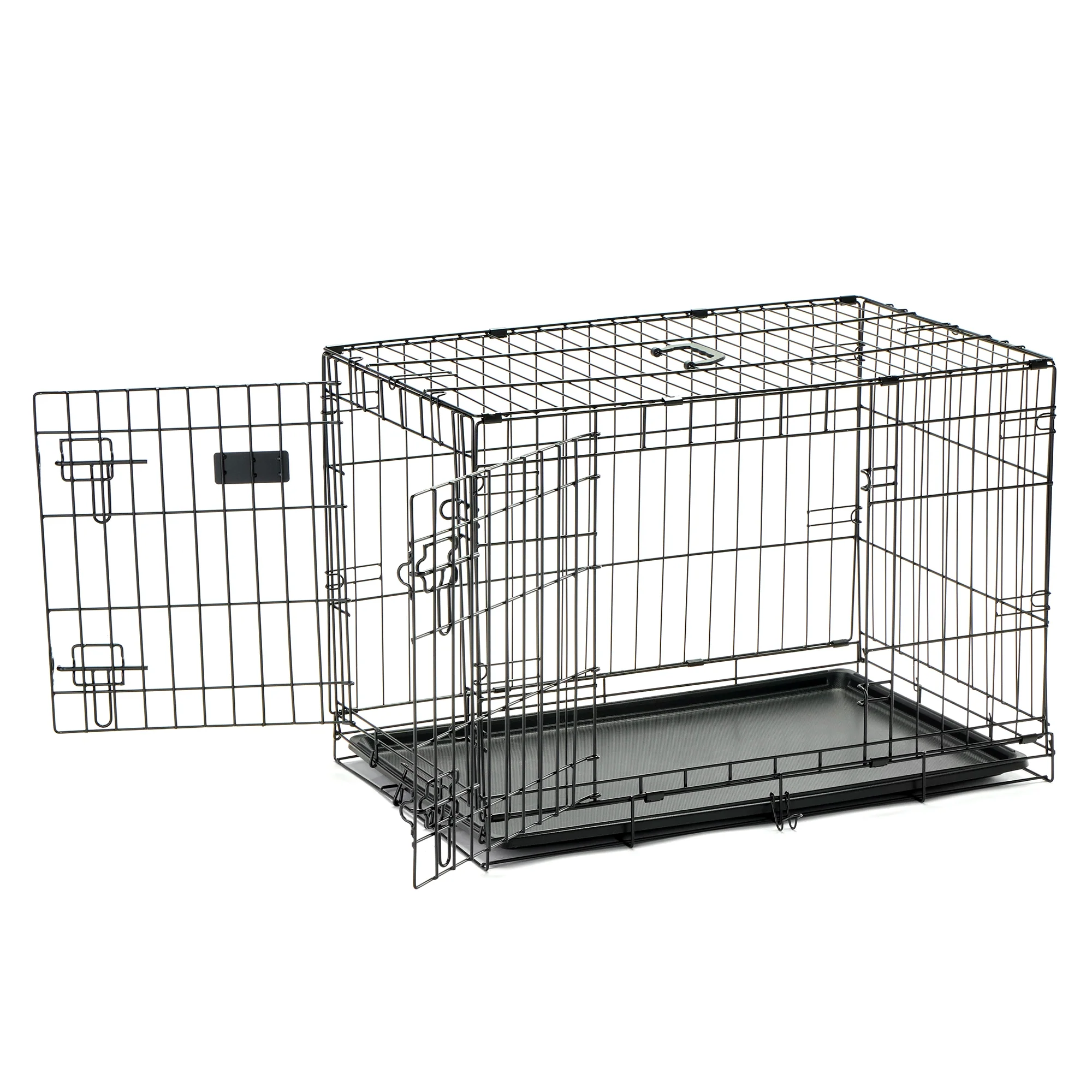 Medium Double-Door Dog Crate - Image 4