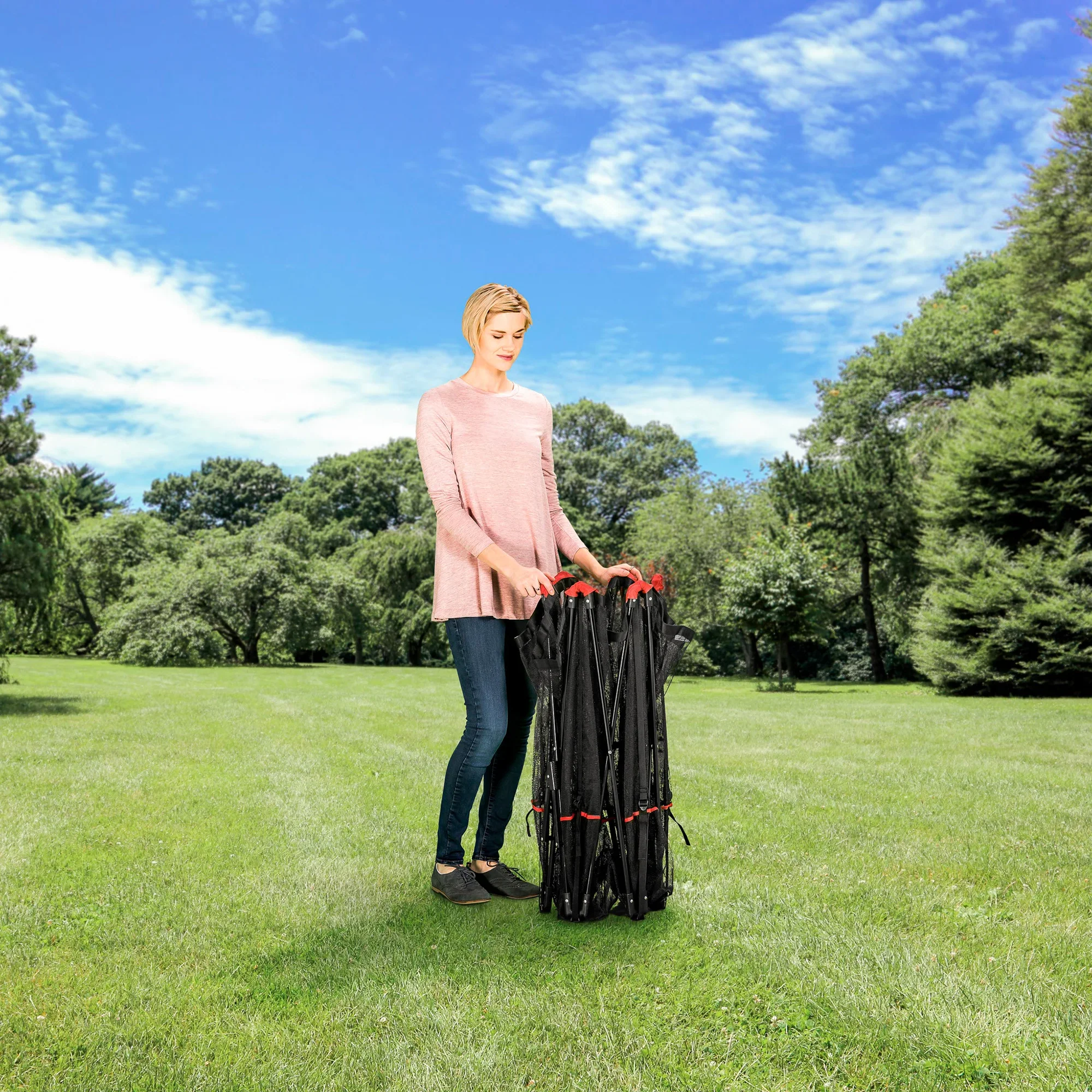 Portable Pet Pen with Canopy - Image 4