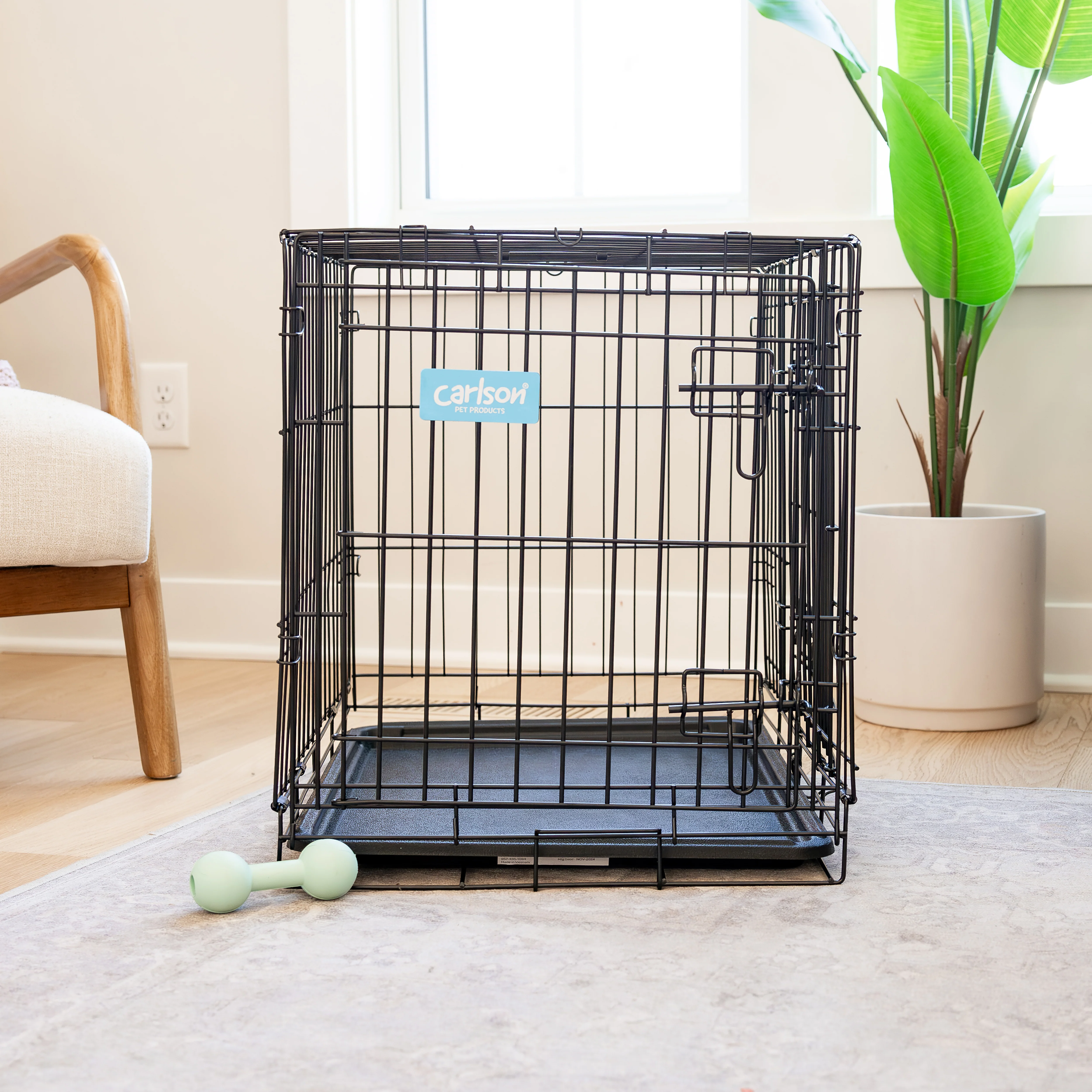 Small Double-Door Dog Crate - Image 14