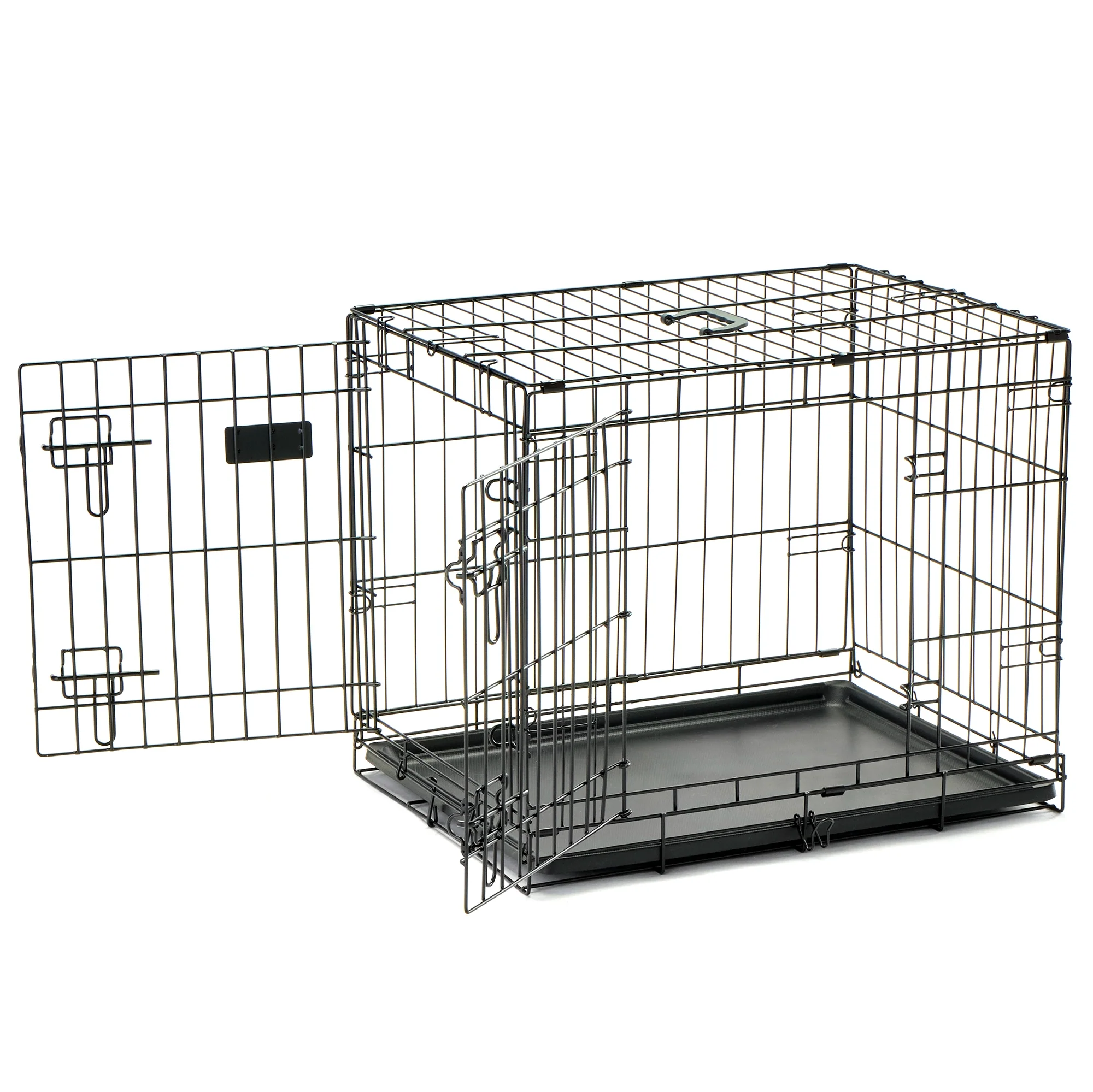 Small Double-Door Dog Crate - Image 4