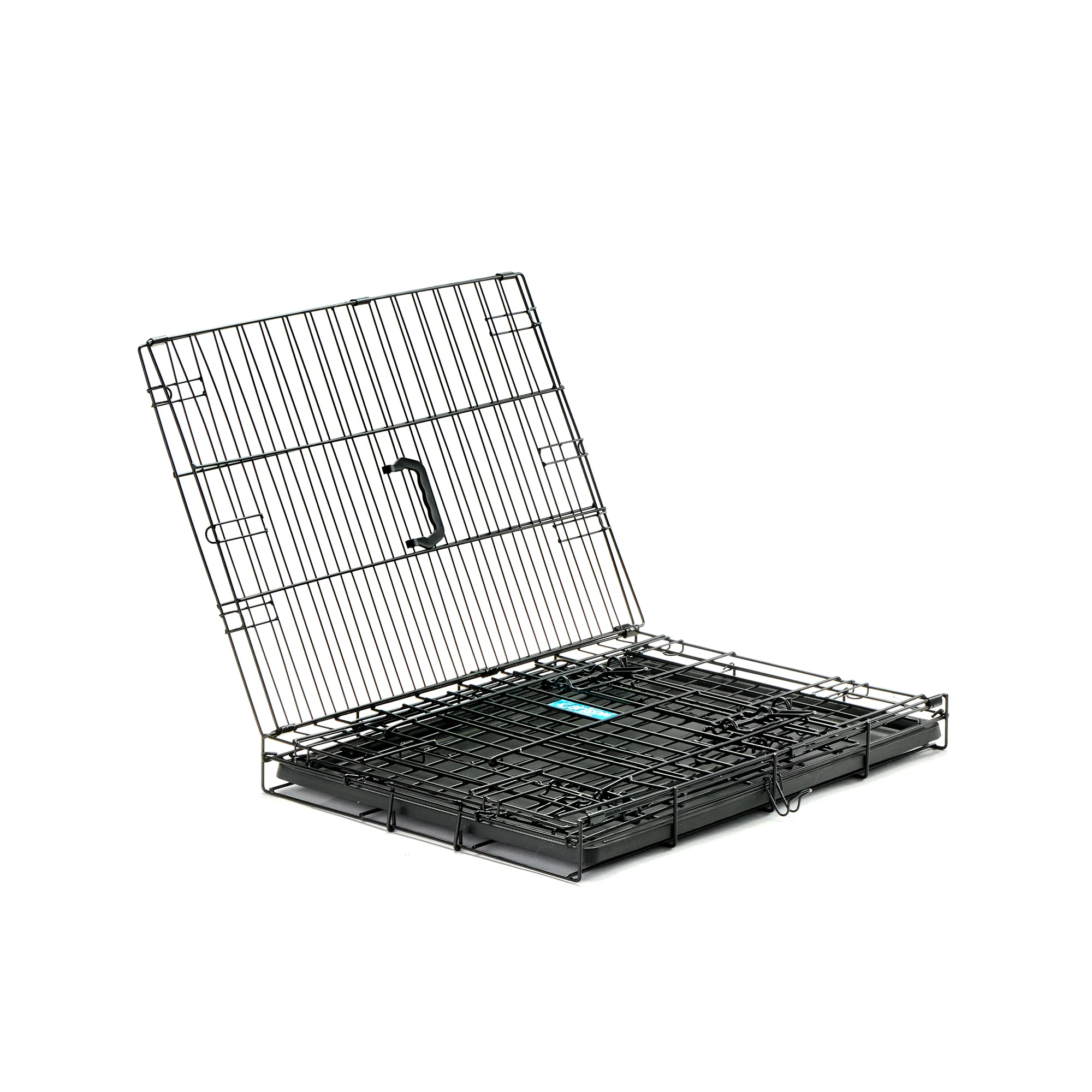 Small Double-Door Dog Crate - Image 6